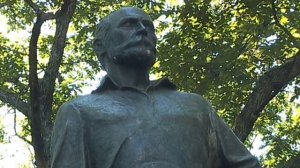 п  Безверхово  памятник Ф Геку и склеп Бриннеров монтажная съёмка