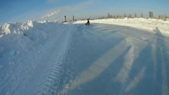 Педальный москвич СССР в дриФТЕ