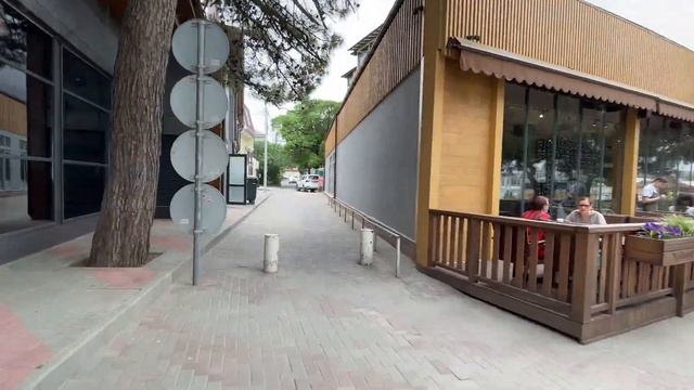 Геленджик,гостевой дом "Южный",дорога с пляжа домой