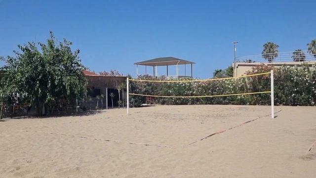 Пляж отеля "ROYAL GARDEN BEACH HOTEL"5☆💯💦🏖Конаклы, Турция. 🇹🇷 смотреть онлайн