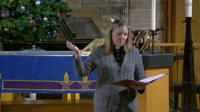 Pastor Tara Shilts' message: Wed, Dec 13 2023, Isaiah 40:1-11 (Prepare the Way of the Lord)