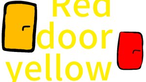 Red door yellow door ت n space игра