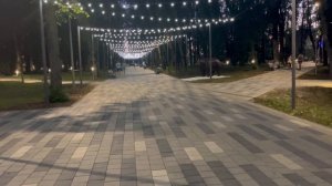 Прогулка по вечернему парку. Парк Юность. Апшеронск.