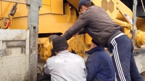 C.F.U. Motors: установка барабана на погрузчик