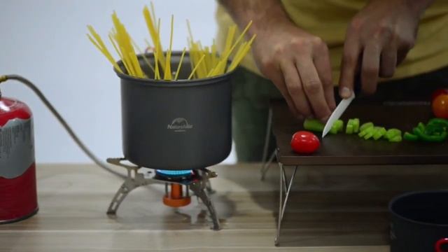 Набор посуды для похода с Aliexpress смотреть онлайн