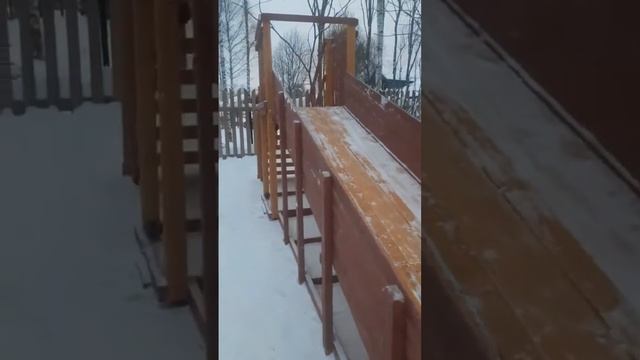 Горка Зимняя "Савушка Зима" - 2 (скат 5 м.) смотреть онлайн