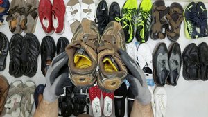 32901 Обувь весна-лето, 16пак, scarpe crema 25, секонд (extra) оптом