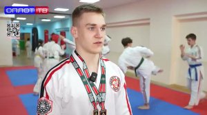 Оплот ТВ. Сюжет о выступлении секции косики каратэ ДДЮТ на Кубке сильных духом 2024.