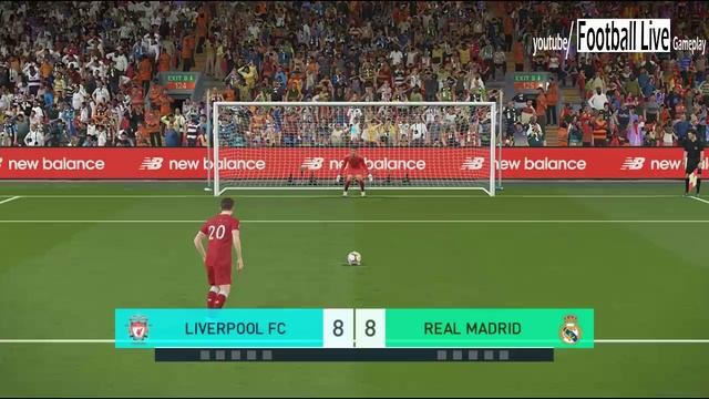 PES 2018 | SALAH (goalkeeper) vs RONALDO (goalkeeper) | Penalty Shootout | Liverpool vs Real Madrid смотреть онлайн