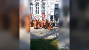 У иконы Грузинской Божьей  Матери в Раифе...