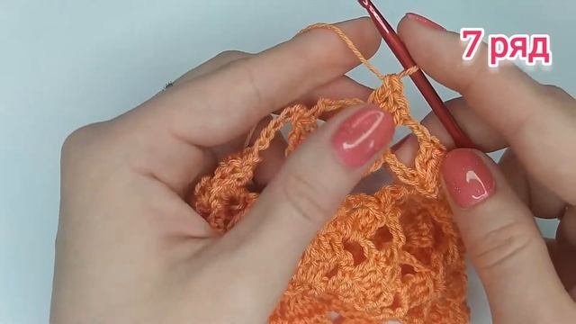 💛 Простая салфетка крючком для начинающих! 💛 Очень легко и просто! 💛 Подробно! 💛Ажурная салфетка! 💛