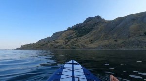 на Сапе по морю Travel черное море ,обзор крым 2023 на