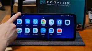 Обзор новой серии магнитол Parafar - Neo в стиле Mercedes-Benz