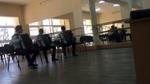 Тустеп. Трио Конюк Алексей и Никита, Леонид Молчанов. Руководитель: Ильиных Валерий Иванович.