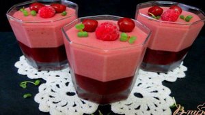 Желе из вишни