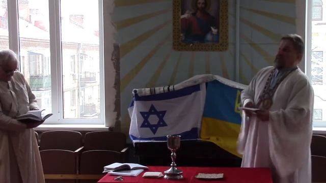 2018.02.11 Воскресное богослужение в Киевской Архиепископии РПЦХС, на Кловской (16 часть ориг.запис