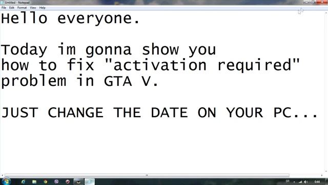 Grand Theft Auto V/ GTA V Activation Required Problem Fix / After 20th April 2015