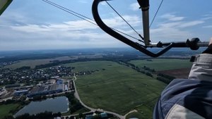 Полёт на дельталёте