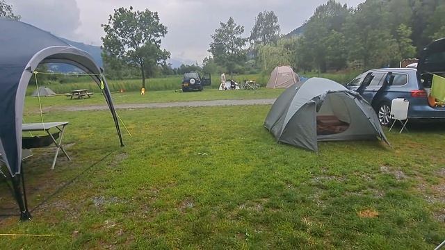 Panorama Camping. Rakousko. Панорама Камп Целль-ам-Зе Австрия.