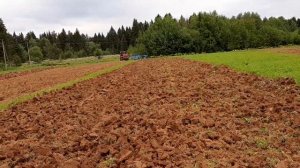 Демопоказ трактора К-424 (Кирюша) и дисковой бороны "Вепрь" от ПК Ярославич