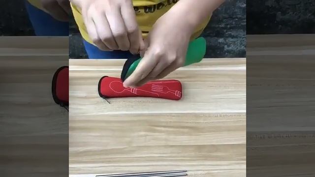 Чехол для столовых приборов на молнии смотреть онлайн