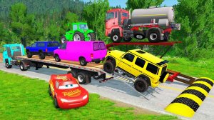 ОБУЧАЛКА С БОЛЬШИМИ МАШИНАМИ С МОЛНИЕЙ МАККУИН