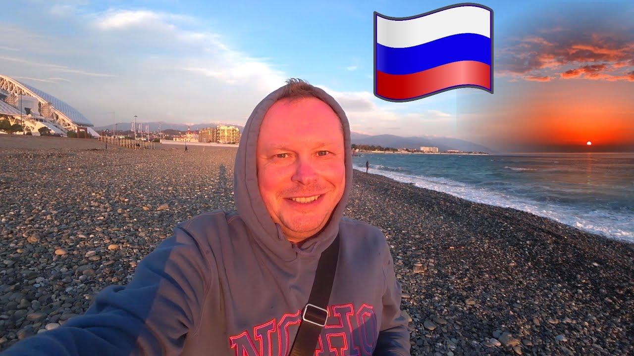 #2.5.Как на картине Айвазовского! Шторм и закат  Имеретинская набережная в Сочи. Столовая «Утро»