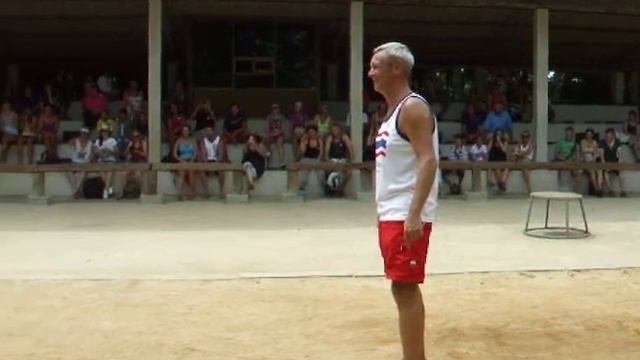 Футбол со слоником  в Safari Park Koh Samui ( Football with an elephant).