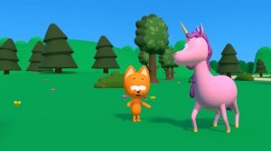 Песни для детей - Детский сад - Котенок Котэ 3D - Все хиты в одном сборнике!
