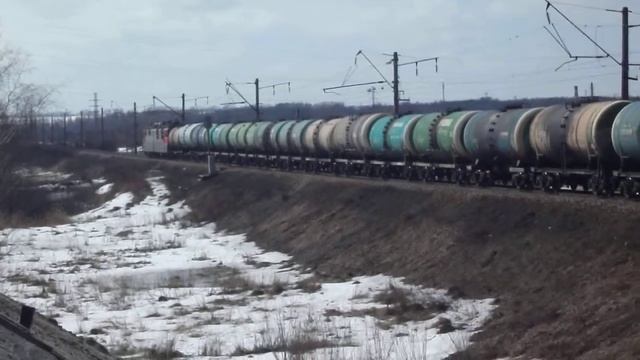 ГЖД ВЛ80С-1537(PID) c Грузовым поездом смотреть онлайн