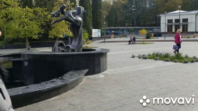 город Трускавец// прогулка по городу// базар в Трускавце смотреть онлайн