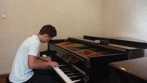 И.С. Бах - Трехголосная инвенция Ля Минор.