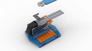 LEGO. Построй Вертолет из лего.Набор самолет с пропеллером из лего. 31099 #lego #tutorial #bricklady