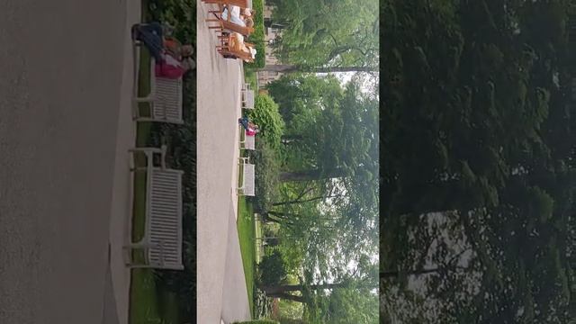 Королевский парк Kurpark в Бад Райхенхаль Германия смотреть онлайн