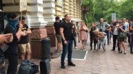 Одесса. Акция в память о застреленном полицейскими Кирилле Тлявове. 4.06.19
