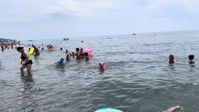 Пляж Вардане , 26 июля 2024 , Сочи #вардане#пляж#сочи#большойсочи