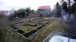 Фундамент. Дом из газоблока своими руками. Часть 5.