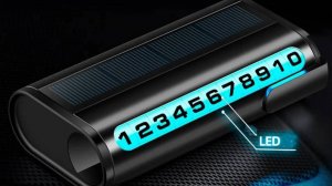 Парковочная автовизитка с LED подсветкой