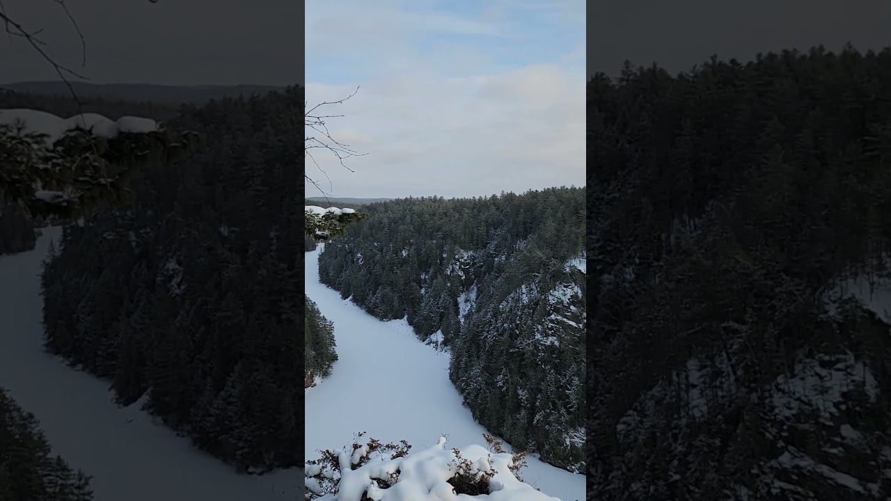 Barron Canyon from different points, Algonquin Park, ON, Canada, 2025.