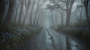 🌧️ Тихий дождь с грозовой атмосферой | Улучшение концентрации и глубокий сон