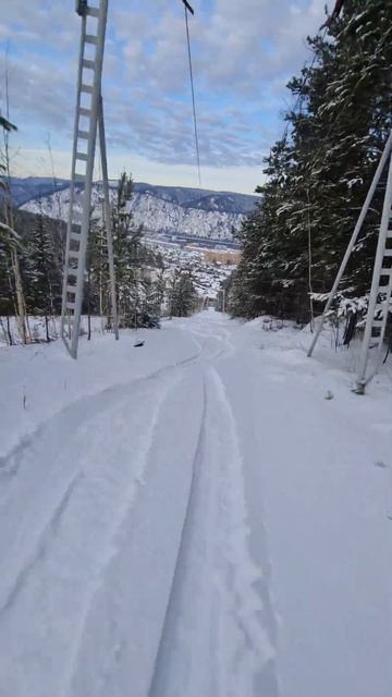 Дивногорск. Горнолыжные покатушки. 21 декабря 2022 г. смотреть онлайн