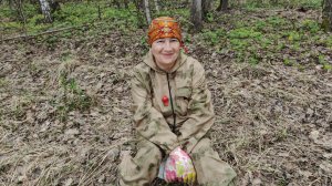 Получила посылку👍 и в лес за грибами 🍄 с Ларисой🙋// сморчки строчки и букет от мужа 💐//
