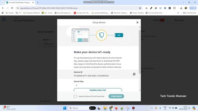 Smart Fire Alert System with Arduino IoT Cloud and ESP32 | Arduino IoT Cloud Projects