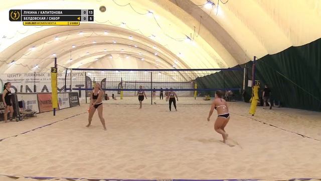 Четвертьфинал: Лукина / Капитонова VS Белдовская / Сабор |  WOMEN NEXT A -  14.05.2023