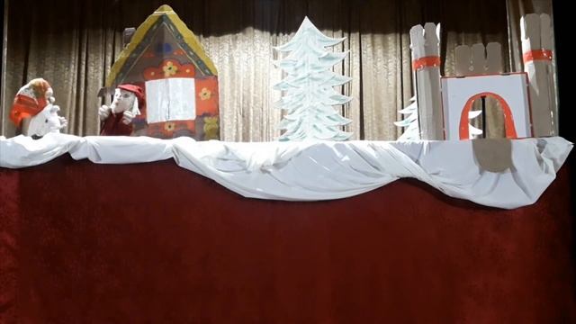 Кукольное представление  "По щучьему  веленью"