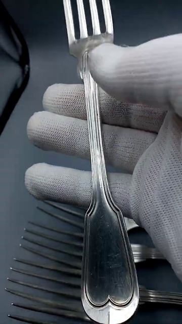 Серебряные вилки 84 проба #серебро #золото смотреть онлайн