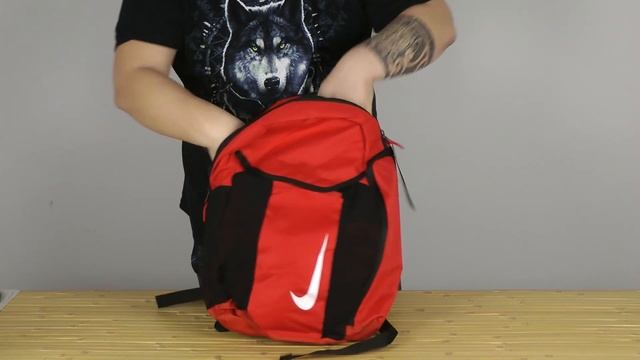 Распаковка Nike BA5501-657 Красный смотреть онлайн