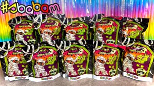 Распаковка Jelly Planet Horror Show! 👻 Светящиеся в темноте Монстрики от Sbabam