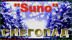 "Suno" СНЕГОПАД