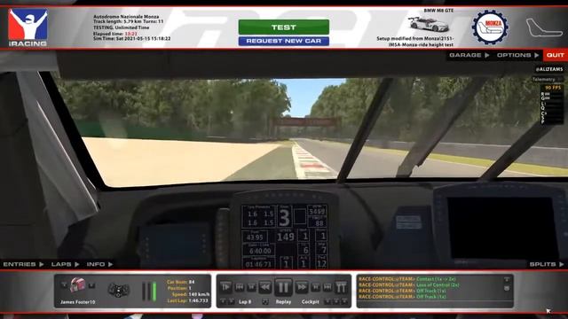 BMW M8 GTE - Monza смотреть онлайн